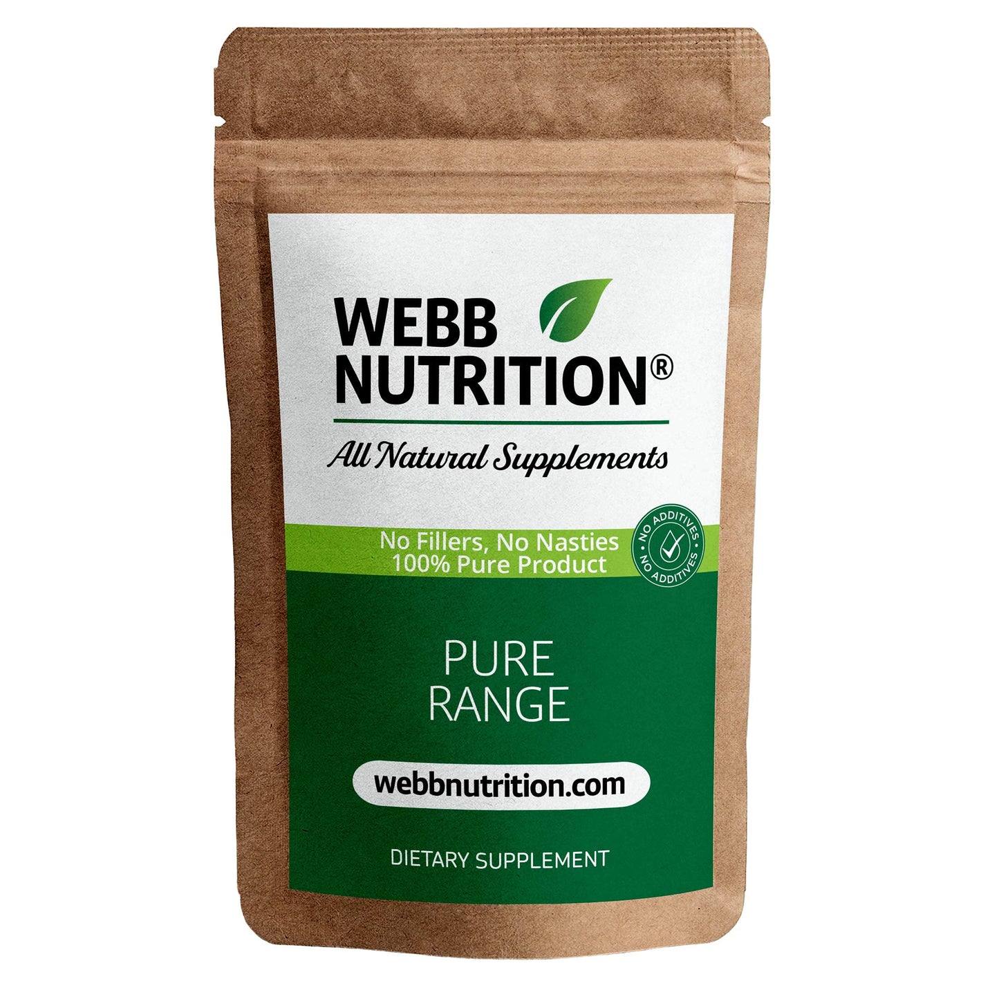 Webb Nutrition Vitamin B1 Thiamine Hcl Capsules (120) - No Additives - Superior Strength - 200mg