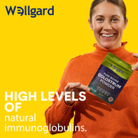 Wellgard Pure Colostrum Powder, High Levels of Immunoglobulin G (IgG), Unflavoured, GMO-Free, Hormone-Free, 60g