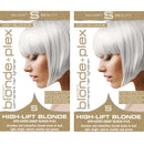 Ash Blonde Hair Dye with added Plex Hair Care Conditioner, Permanent Hair Colour with Cool Ash Hair Toner for Blonde Hair, Vegan Hair Dye, Cruelty-Free - Smart Beauty Hair Colour (Pack of 2)