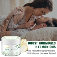 RoongDuuDll Wild Yam Cream for Hormone Balance, Natural Organic Wild Yam Cream for Menopause Relief, Hot Flashes & Night Sweat Decreased, Australia Dr. Barbara Recommended Formula Wild Yam Extract Cream for Women