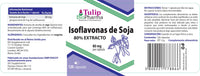 SOYA Isoflavones 80% Extract 120 Capsules, 3rd Party Lab Tested, High Strength Supplement, Gluten and GMO Free