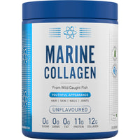 Applied Nutrition Marine Collagen Powder - Hydrolysed Collagen Protein, Healthy Skin, Hair, Nails (Unflavoured) (300g - 25 Servings)
