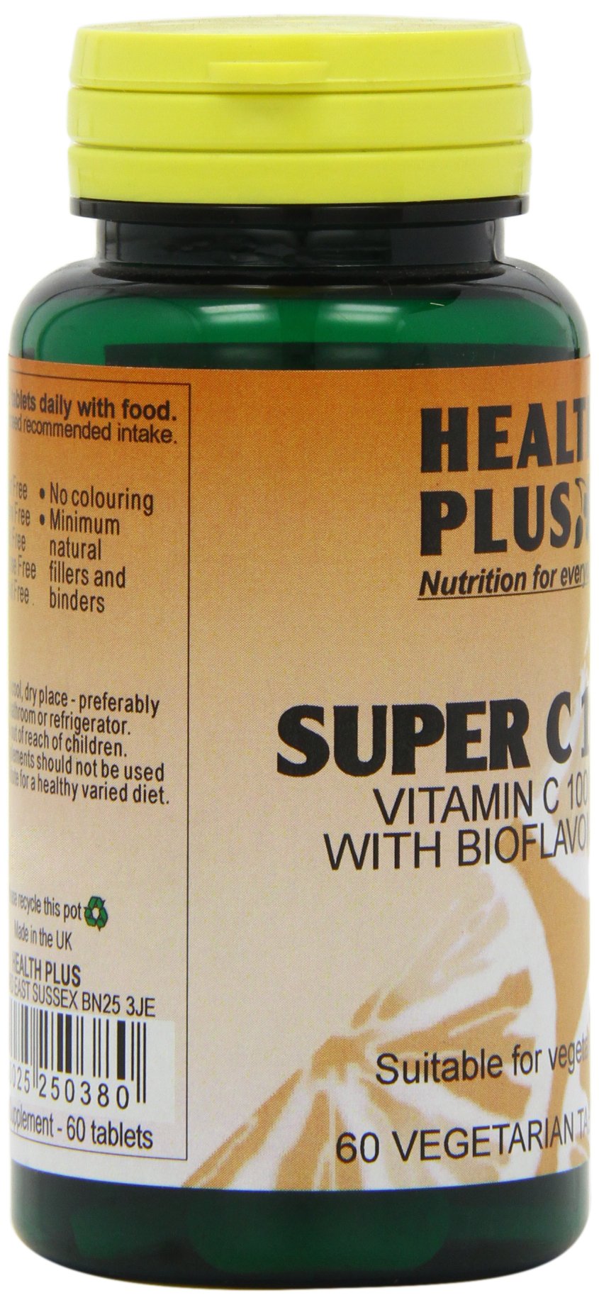 Health Plus Super C 1000 Vitamin C Supplement - 60 Tablets