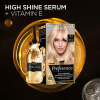 L'Oreal Paris Preference Hair Dye, Luminous Permanent Rich Hair Colour, Long Lasting Brilliance, Achieve Radiant, Salon-Inspired Results, Shade: 74, Dublin