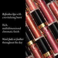 Laura Geller Beauty LAURA GELLER Chromatic Water Lip Tint, Holographic Lip Color, Water-Based Formula to Hydrate Dry Lips, Ginger