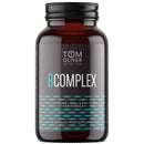Tom Oliver Nutrition Vitamin B Complex | B Vitamins for Energy, Nervous & Hormone Support | Vitamins B1, B2, B3, B5, B6, B12, C & Biotin | Suitable for Vegetarians and Vegans, 60 count