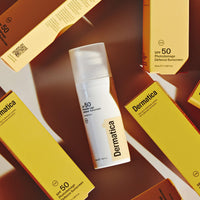 Dermatica SPF 50 Photodamage Defence Sunscreen | Anti-Ageing and Anti-Wrinkle I Fast Absorbing Lightweight Cream | Fragrance Free (50ml)