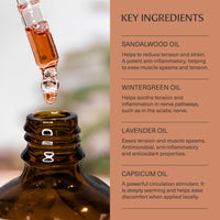 ZEN MAITRI Nerve Oil – Natural Herbal Massage Oil for Sciatic Nerve Tension