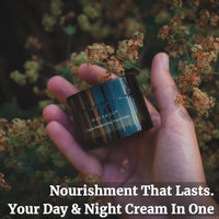 Masaroo Organic Face Cream & Face Moisturiser: Natural Moisturiser Face Women & Men - Face Cream Women for Day & Night - Anti Aging Cream with Vitamin C, E & Natural Collagen, 100ml