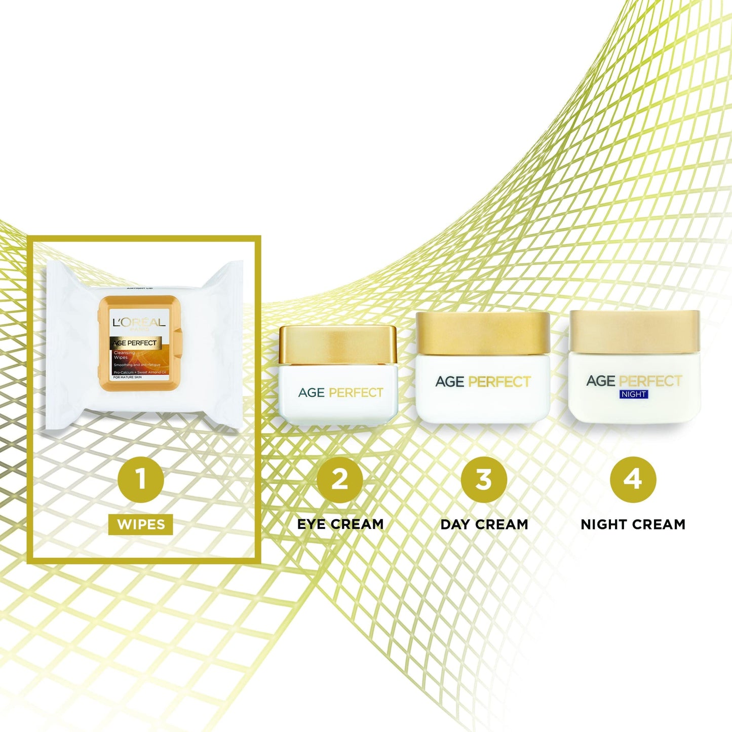 L'Oreal Paris L'Oréal Paris Age Perfect Cleansing Wipes Mature Skin