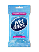 Wet ones Wet Ones Be Fresh Original Antibacterial Wipes Pack of 6