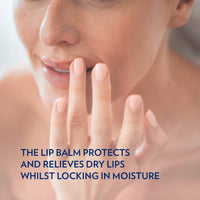 Vaseline On-The-Go Beauty Bag Gift Set with 2 anti-bac hand creams and a lip balm for moisturised lips and hands 3 piece