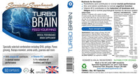 Specialist Supplements Turbo Brain (Mental Performance Brain Supplement), 60 Capsules