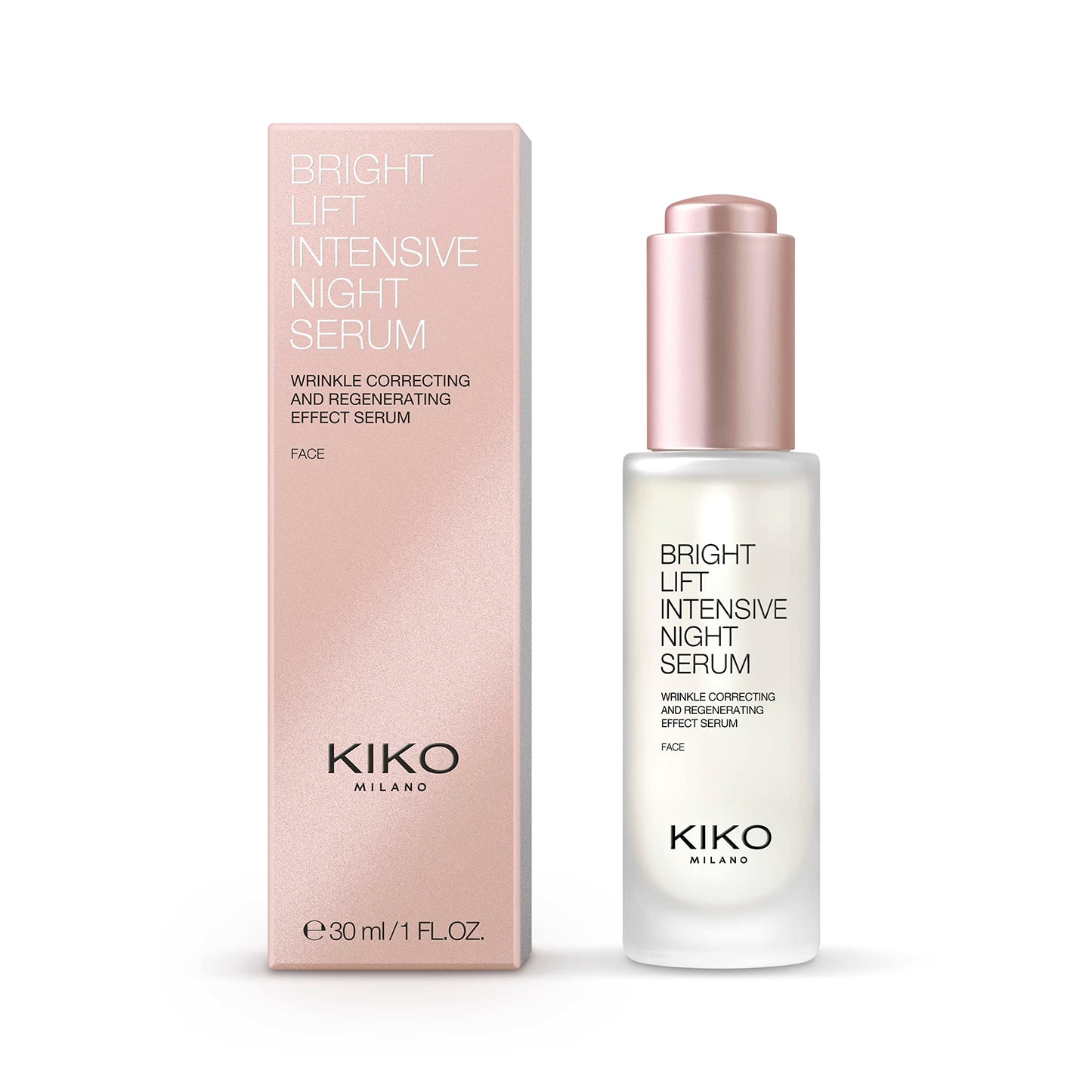 Kiko Milano KIKO Milano Bright Lift Intensive Night Serum | Corrective Face Serum For Wrinkles With A Regenerating Effect