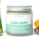 WildMint Calm Balm 100% Natural Relief Treatment for Sore, Itchy & Dry Skin | Intensive Shea Butter Moisturiser Suitable for Baby with Sensitive Skin Prone to Eczema, Redness & Irritation | 120ml