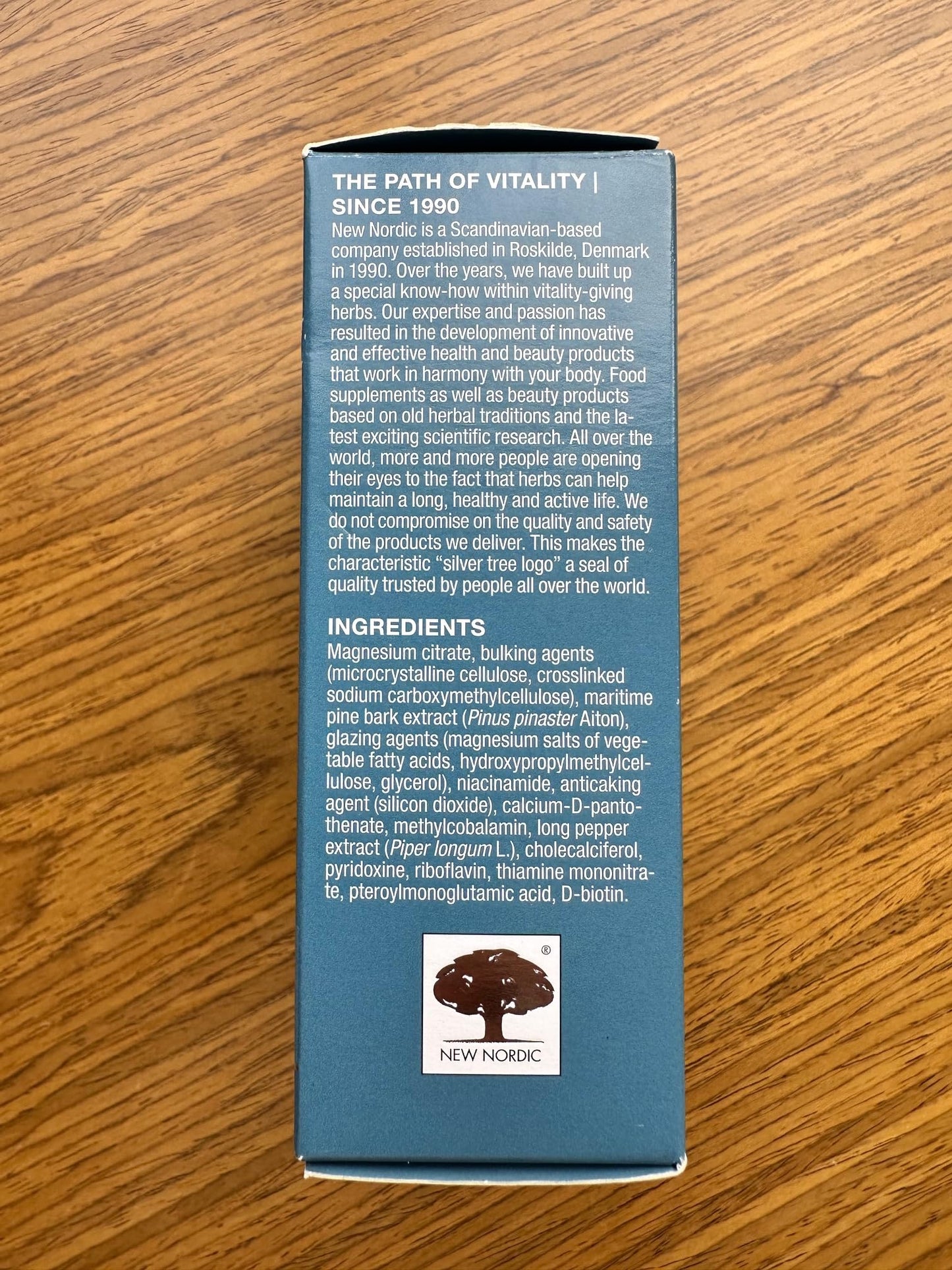 New Nordic Ltd New Nordic Magnesium Citrate | 750 mg Extra Strength | Muscle and Sleep Support for Women and Men | High Absorption with Vitamin B Complex and Vitamin D | 60 Tablets
