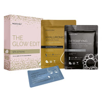 BeautyPro BEAUTYPRO THE GLOW EDIT Spa at Home with 2 Face Masks & 1 Under Eye Mask | Packed Full of Natural Ingredients | Pamper Hampers for Women | Skin Care Sets & Kits |
