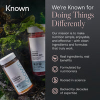Known 4,200mg High Strength Multi Mushroom Gummies – Blackcurrant Flavour – Lions Mane, Reishi, Cordyceps, Chaga, Maitake, Tremella – Brain, Focus, Immune – 1 Month Supply – Vegan Supplement