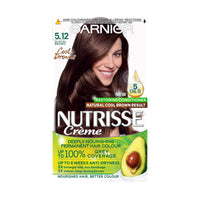 Garnier Nutrisse Permanent Hair Dye 5.12 Glacial Brown Permanent Hair Dye