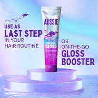 Aussie Oh My Gloss Moisturizing Leave-In Treatment Lightweight Serum 160ml