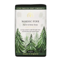 The English Soap Company Nordic Pine Scented Hand and Body Soap Bar
