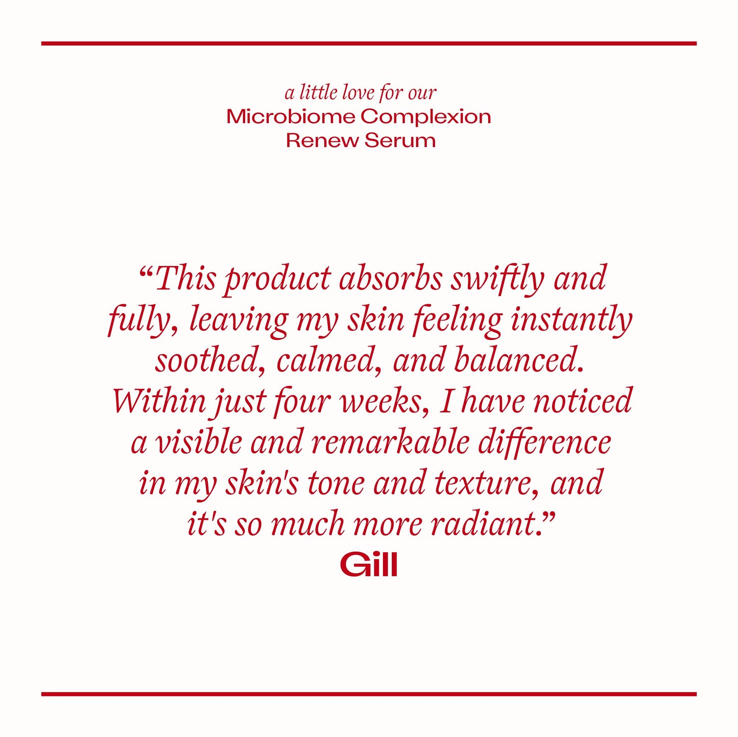 Trilogy Microbiome Complexion Renew Serum, 30 mL - For All Skin Types - Postbiotic Technology - Build Resilience, Balance & Vibrancy