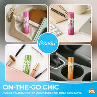SOL 7pk Flavoured Lip Balm Set - Lip Balm Multipack with Vitamin E