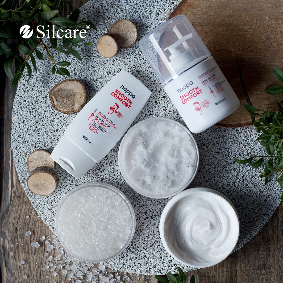 Silcare Nappa Smooth Comfort krem do stóp mocznik 30% 250ml