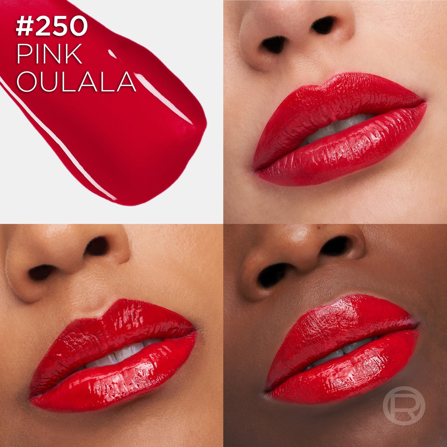 L'Oreal Paris L’Oréal Paris Lipstick, Infallible Laque Resistance, 16Hour Intense Shine & Ultimate Comfort – Non-Cracking, Liquid Lip Ink – Transfer-Proof & Bold Glossy Finish, Shade: 250 Pink Oulala