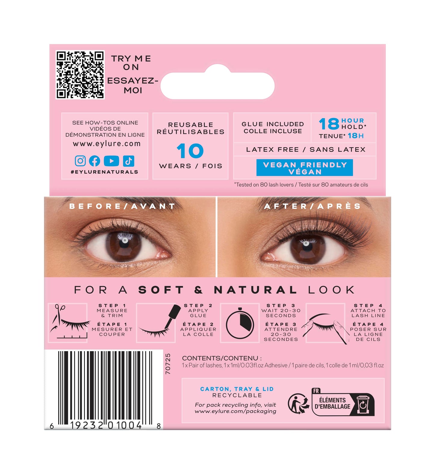 Eylure Naturals No. 032 False Lashes