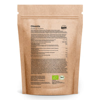 Biotiva Chlorella Powder Organic 100g - Chlorella Vulgaris - Algae - Packed and Controlled in Germany (DE-ECO-005)