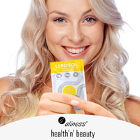 Aliness Liposomal Vitamin C 1000mg Sachets for Immune Health - 40 Softgel Slow Release Sachets with Premium Liposomal Absorption Technology - Vitamin C Supplement for Adults Liposol