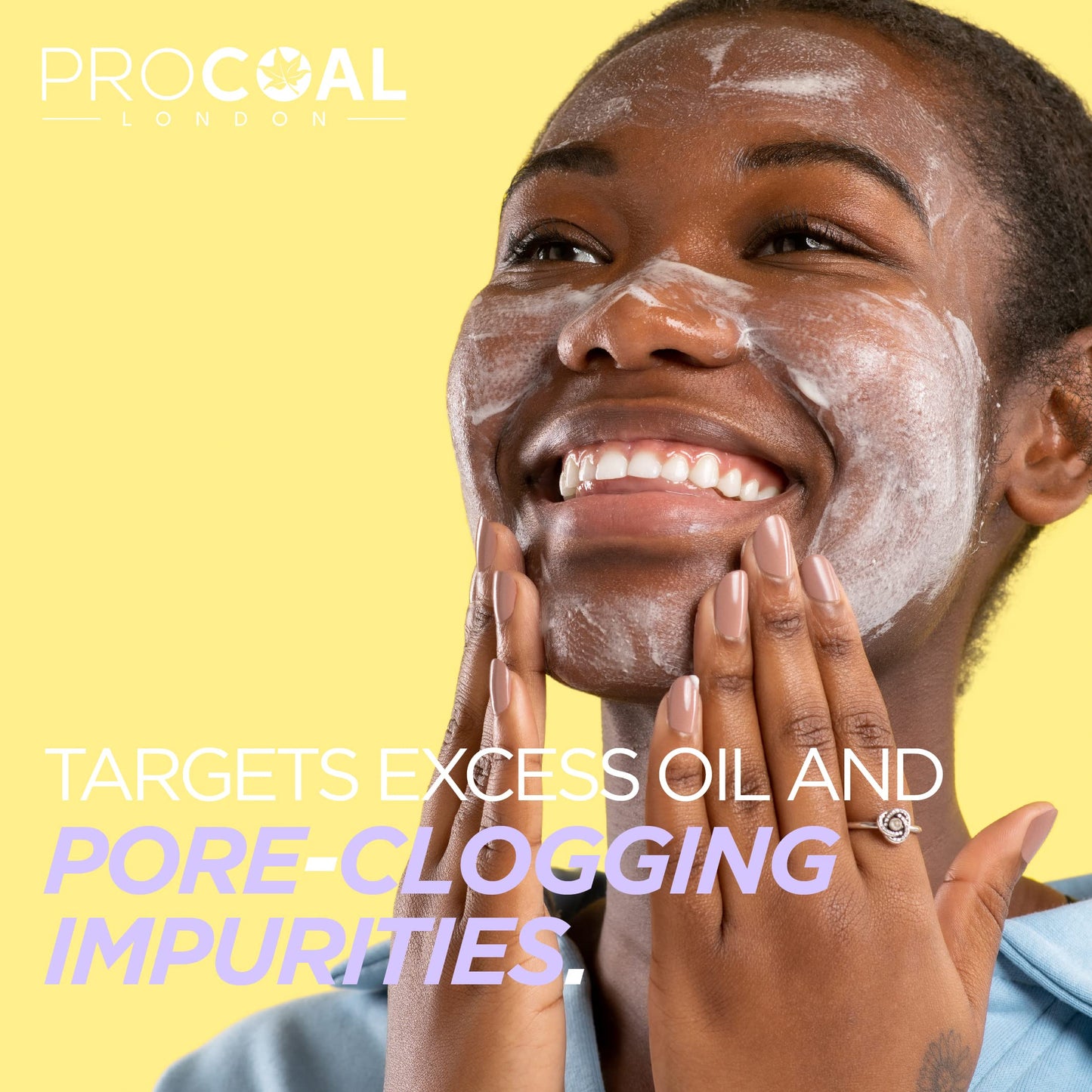 Salicylic Egg, Natural Salicylic Acid Soap 100g by Procoal - Salicylic Acid Face & Body Wash For Combination, Oily, Blemish Prone Complexion, Vegan Face Soap & Cruelty-free