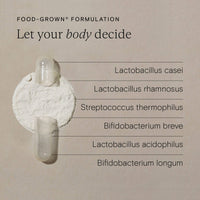 Wild Nutrition WILD NUTRITION Food-Grown® Multi Strain Biotic | Probiotics for Gut Health 30 Billion Live Bacteria | Lactobacillus, Acidophilus, Bifidobacterium | 8 Key Strains of Bacteria | Vegetarian | 30 caps