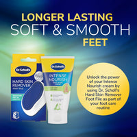 Dr. Scholl's ExpertCare Intense Nourish Foot Cream for Hard Skin 150ml, Deeply Moisturising Cream with Urea, Vitamin E & Provitamin B5 Complex for Softer Smoother Feet