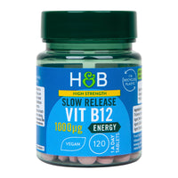 Holland & Barrett High Strength Slow Release Vitamin B12 1000ug - 120 Tablets