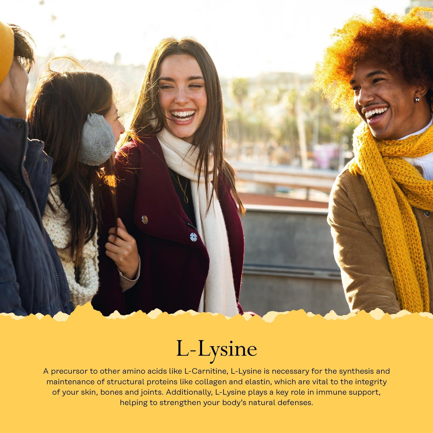 SOLARAY L-Lysine 1000mg - 60 Vegan Capsules not Powder - Double Strength l Lysine - Amino Acid Supplement - Non GMO & Lab Verified - Solaray