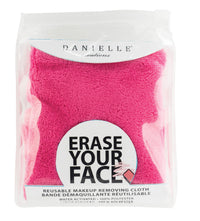 ERASE YOUR FACE Danielle Creations Erase Your Face Eco Friendly Reusable Make Up Remover Cloth in Pink