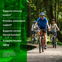 ORZAX Selenium 200mcg Capsules - L-Selenomethionine for Immune System Health & Thyroid Support - Antioxidants Supplement for Women and Men (180 Veg Capsules)