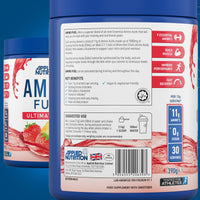 Applied Nutrition Amino Fuel - Amino Acids Supplement, EAA Essential Amino Acids Powder, Muscle Fuel & Recovery (390g - 30 Servings) (Fruit Burst) (New)