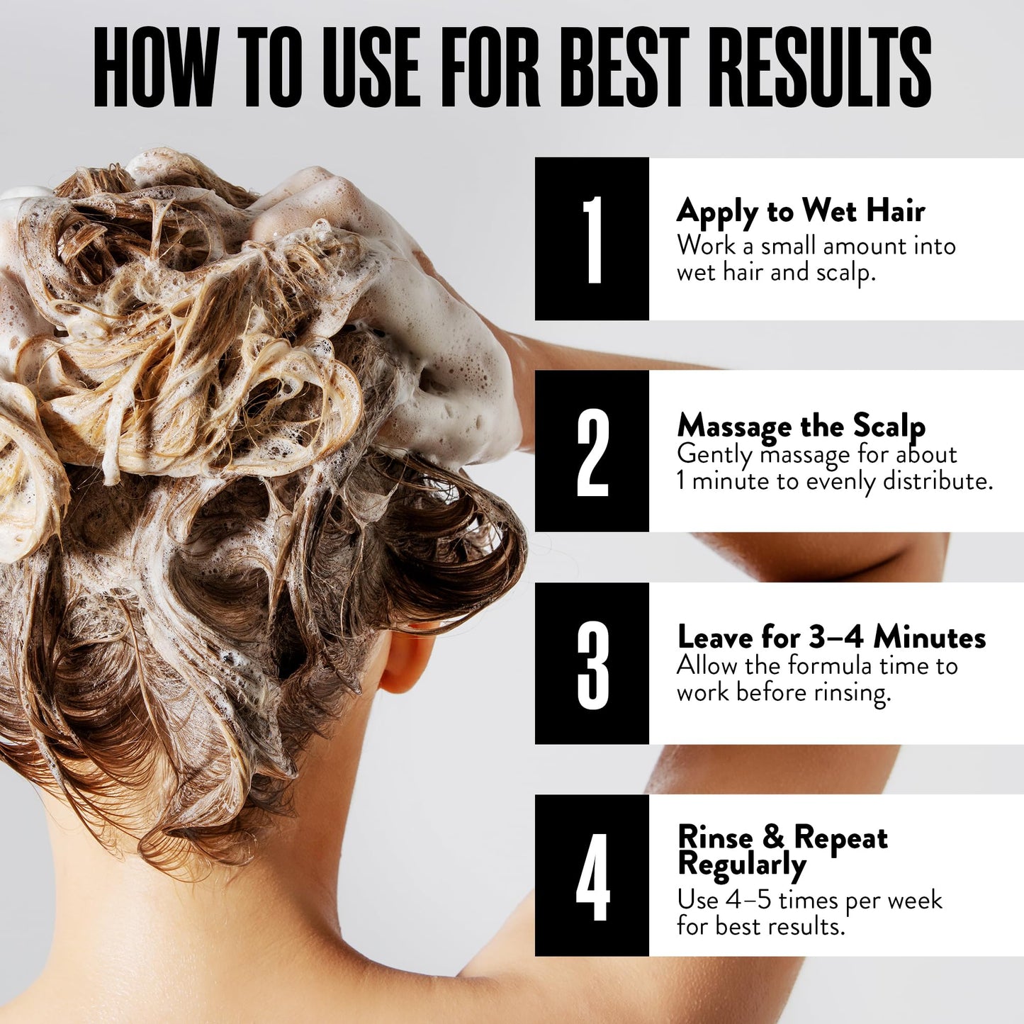 WATERMANS Watermans Grow Me® Hair Growth Shampoo - Not just a Caffeine Shampoo we include Biotin, Argan Oil, Rosemary, Niacinamide. Hair Thickening Treatment for Women & Men with progressed thinning.