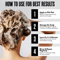 WATERMANS Watermans Grow Me® Hair Growth Shampoo - Not just a Caffeine Shampoo we include Biotin, Argan Oil, Rosemary, Niacinamide. Hair Thickening Treatment for Women & Men with progressed thinning.