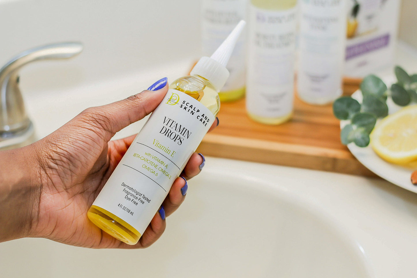 Design Essential Skin and Scalp Vitamin Drops