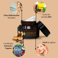 Acemelia Camellia Beauty Ritual Pack | Japanese SAHO Ritual with Camellia Oil Products | Facial Beauty Kit | Luxury Cosmetics Pack | Complete Facial Routine | Original Gifts for Women