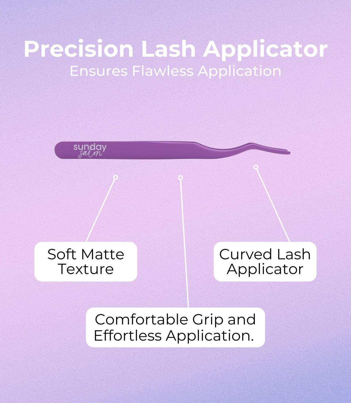 Lola's Lashes Press-On Lashes | Soft Wisp Starter Kit | Pre-Glued Wispy Lashes | Easy Application | Stick & Clamp Tools Included | 24 Hour Wear & Waterproof | 10-14mm