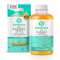 Symprove Liquid Live & Active Bacteria, Original Flavour, Water-Based, Dairy & Gluten Free, Vegan (1 x 500ml)
