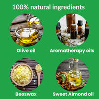 Me-Time Therapies Relaxing Massage Balm with Lavender, Geranium & Bergamot 100g – Professional Aromatherapy Balm for Relaxation & Reflexology – Me Time Therapies. Made in UK
