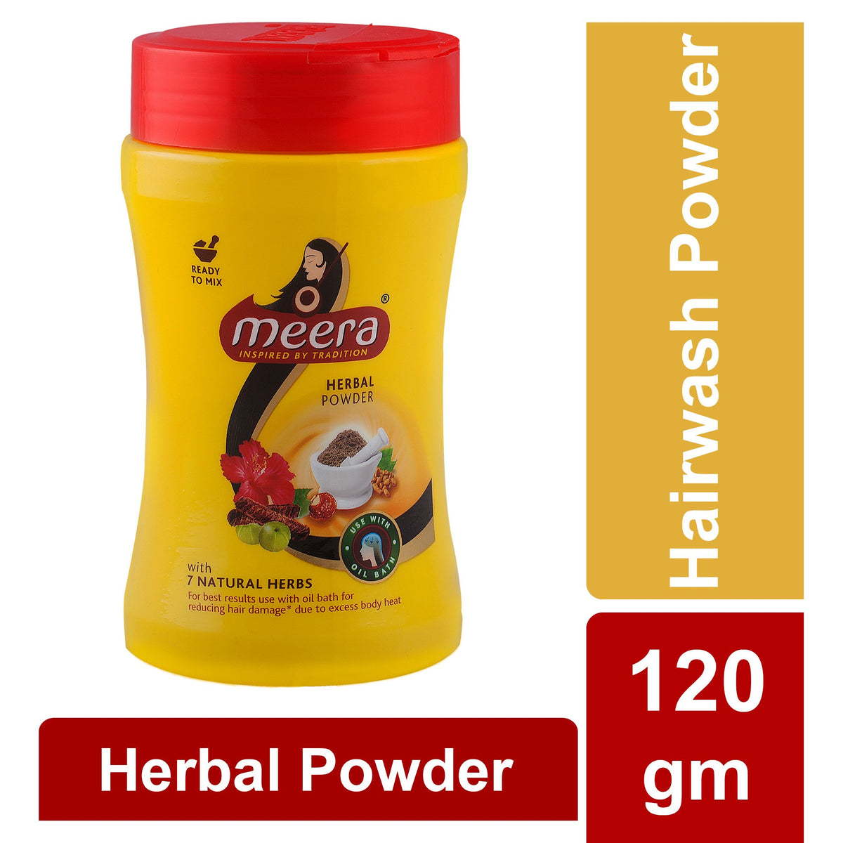 Eclat Skincare Meera Herbal - Hair Wash Powder 120g