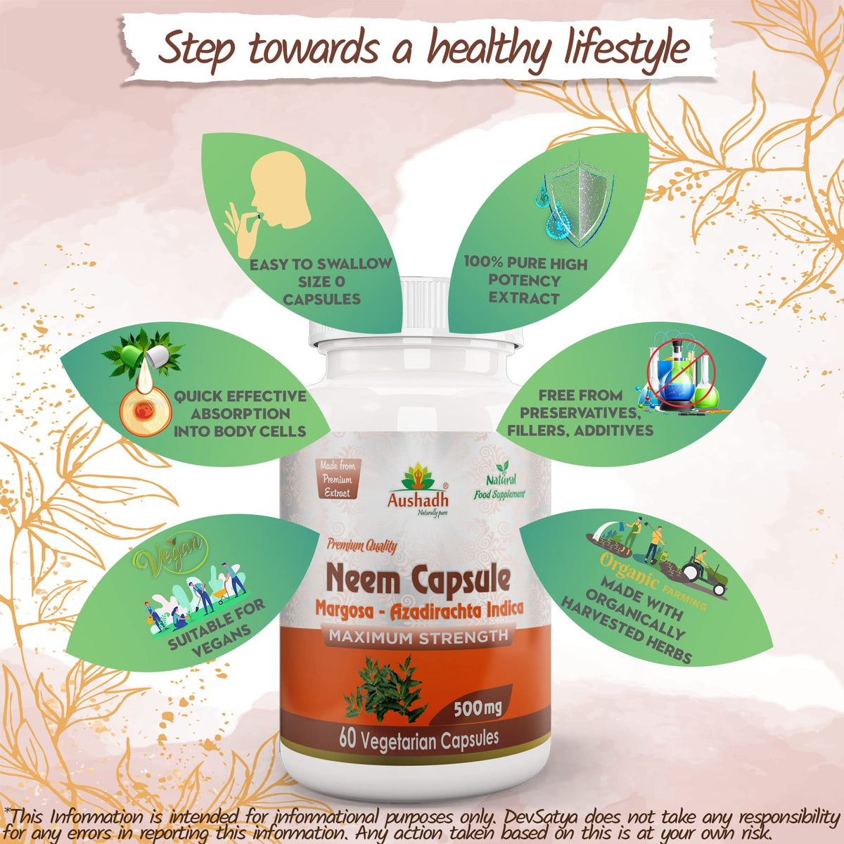Aushadh Neem (Margosa) Capsule