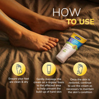 Dr. Scholl's ExpertCare Intense Nourish Foot Cream for Hard Skin 150ml, Deeply Moisturising Cream with Urea, Vitamin E & Provitamin B5 Complex for Softer Smoother Feet